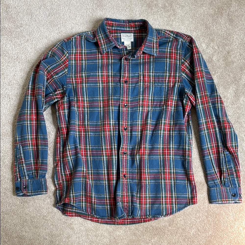 L.L. Bean soft flannel medium reg